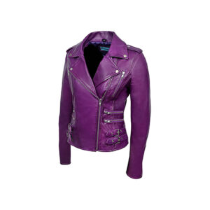 Ladies Leather Jackets-5